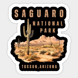 Saguaro National Park Arizona Sticker